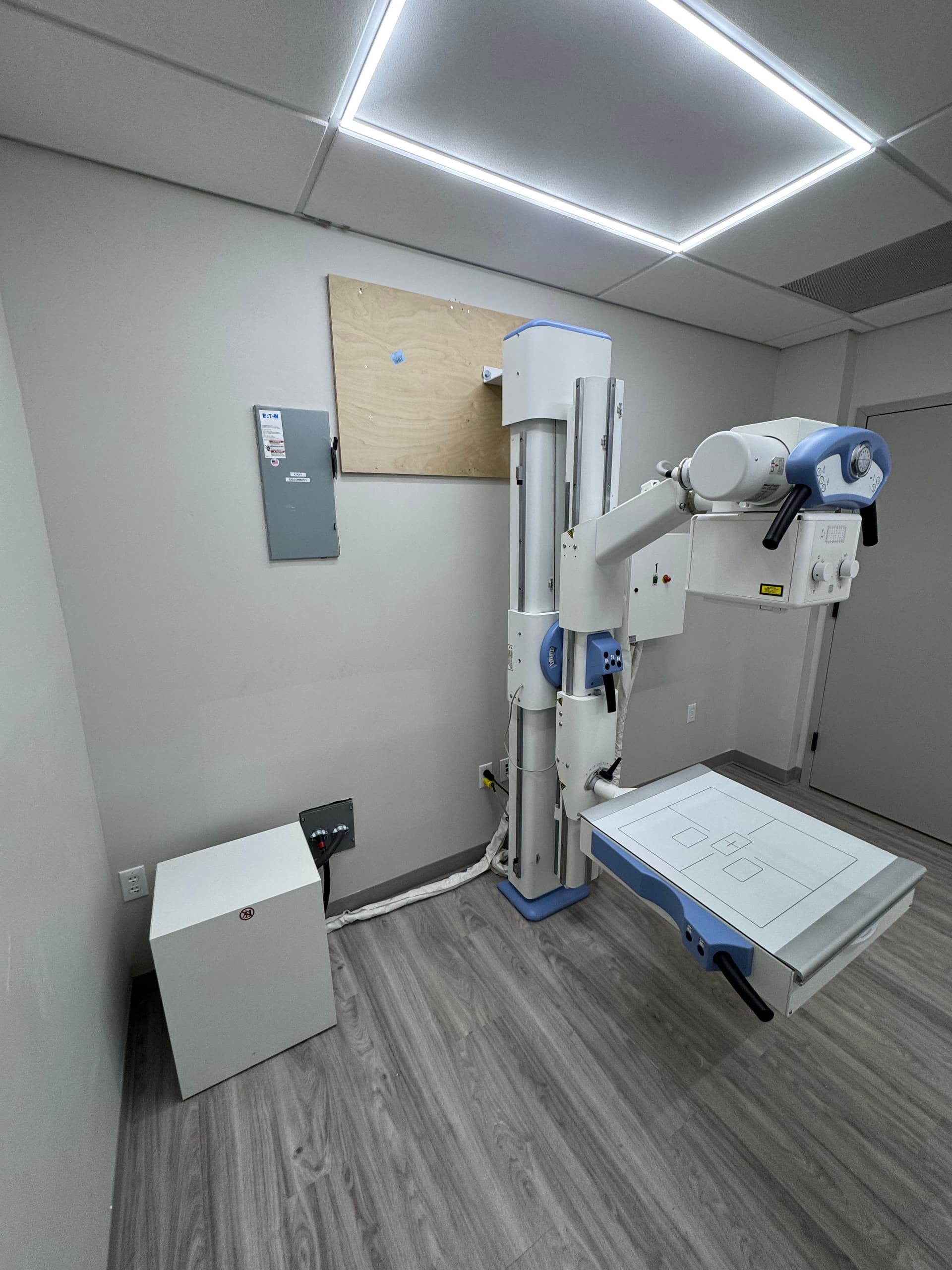 X-Ray Room Electrical Setup at Ahava Medical in Inwood NY image